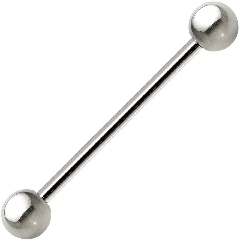 14 Gauge Grade 23 Solid Titanium Barbell 7/8 5mm