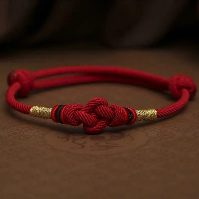 DarkRed String(Wrist Circumference 14-22cm)