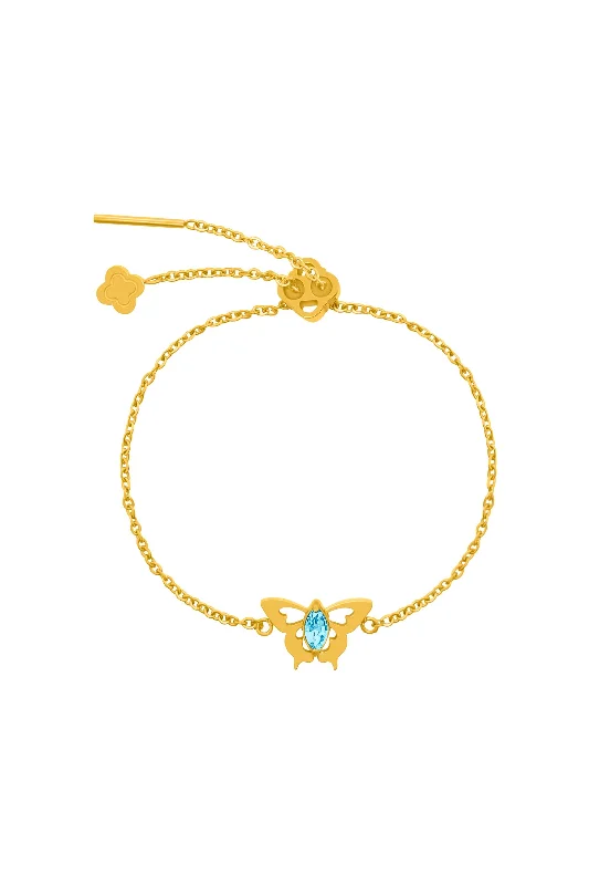 Farfett tal-Fejġel March Birthstone Bracelet