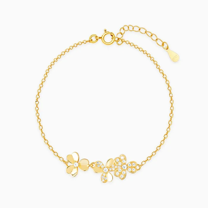 Golden Triple Sabine Bracelet