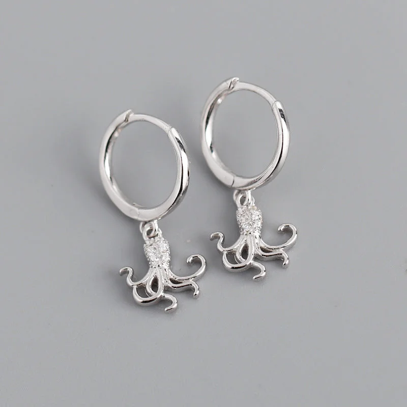 Octopus Earrings