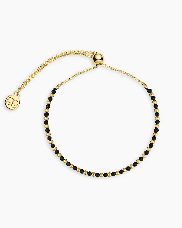 Gold Plated / Black Onyx