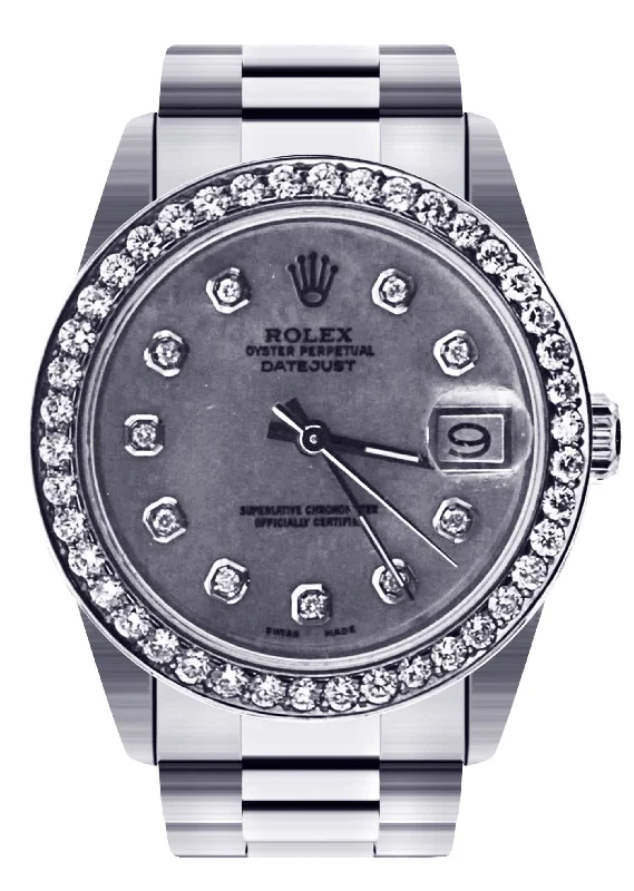 Rolex Datejust Presidential Watch For Women | 18K White Gold | 31 Mm