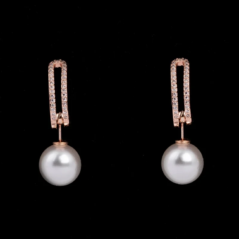 4 in 1 pearl earrings