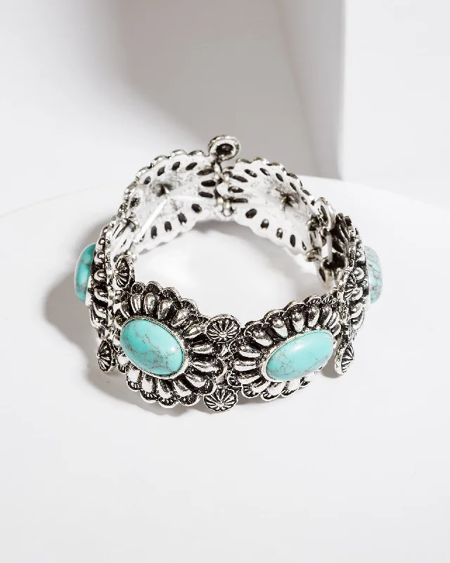 Turquoise Antique Cuff Bracelet