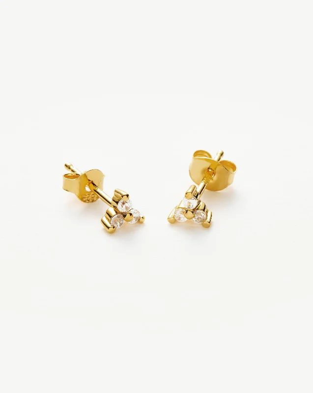 Trinal Stud Earrings